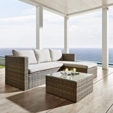 Záhradná Súprava Raffaela - sivá, Moderný, umelá hmota/kov - MÖMAX modern living Záhradná Súprava Raffaela - sivá, Moderný, umelá hmota/kov - MÖMAX modern living