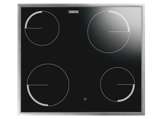Zanussi Glaskeramikkochfeld Zev6040xba - Edelstahlfarben/Schwarz, Glas/Metall (57,6/3,8/50,6cm) - ZANUSSI Zanussi Glaskeramikkochfeld Zev6040xba - Edelstahlfarben/Schwarz, Glas/Metall (57,6/3,8/50,6cm) - ZANUSSI