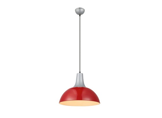 Závesná Lampa Conny Červená - červená, Štýlový, kov (38/120cm) Závesná Lampa Conny Červená - červená, Štýlový, kov (38/120cm)