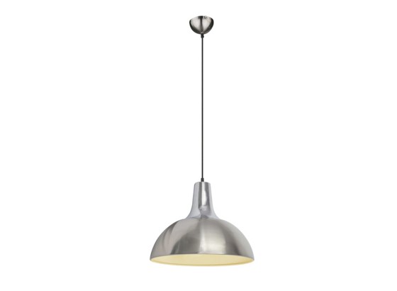 Závesná Lampa Conny Nikel Mat - farby chrómu, Štýlový, kov (38/120cm) Závesná Lampa Conny Nikel Mat - farby chrómu, Štýlový, kov (38/120cm)