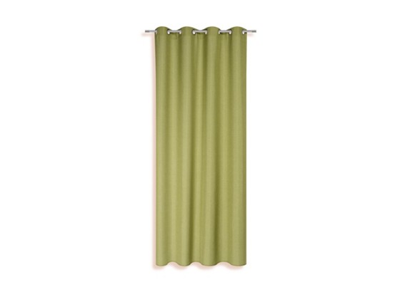Zavjesa S Ringovima Anna - zelena, Konvencionalno, tekstil (140/245cm) - OMBRA Zavjesa S Ringovima Anna - zelena, Konvencionalno, tekstil (140/245cm) - OMBRA