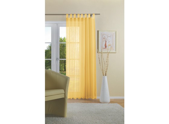 Zavjesa Sa Skrivenim Omčama Utila - žuta, Konvencionalno, tekstil (140/245cm) Zavjesa Sa Skrivenim Omčama Utila - žuta, Konvencionalno, tekstil (140/245cm)
