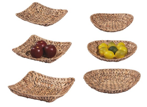 Zdjela Dekorativna Emy - Gr S - prirodne boje/crna, Konvencionalno, metal/prirodni materijali (26/26/5cm) - OMBRA Zdjela Dekorativna Emy - Gr S - prirodne boje/crna, Konvencionalno, metal/prirodni materijali (26/26/5cm) - OMBRA