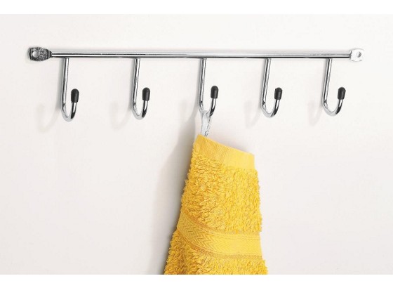 Zidna Vješalica Organis -sb- - boje kroma, Moderno, metal (34/6/3cm) - BOXXX Zidna Vješalica Organis -sb- - boje kroma, Moderno, metal (34/6/3cm) - BOXXX