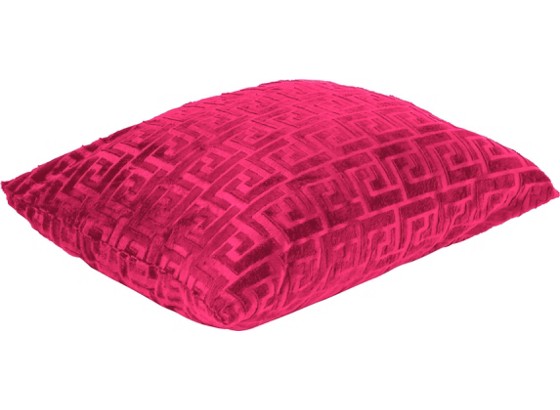 Zierkissen Mäander - Beere, KONVENTIONELL, Textil (48/48cm) - OMBRA Zierkissen Mäander - Beere, KONVENTIONELL, Textil (48/48cm) - OMBRA