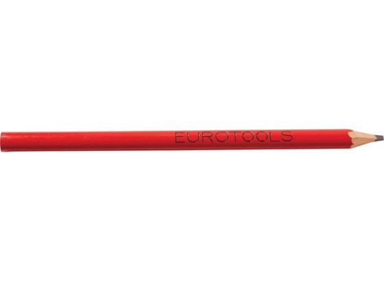 Zimmermannsbleistifte 6 Stück - Rot, KONVENTIONELL, Holz (17.5cm) Zimmermannsbleistifte 6 Stück - Rot, KONVENTIONELL, Holz (17.5cm)
