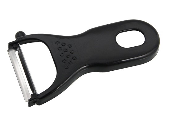 Zöldséghámozó 710125 - nemesacél színű, konvencionális, fém (12cm) Zöldséghámozó 710125 - nemesacél színű, konvencionális, fém (12cm)