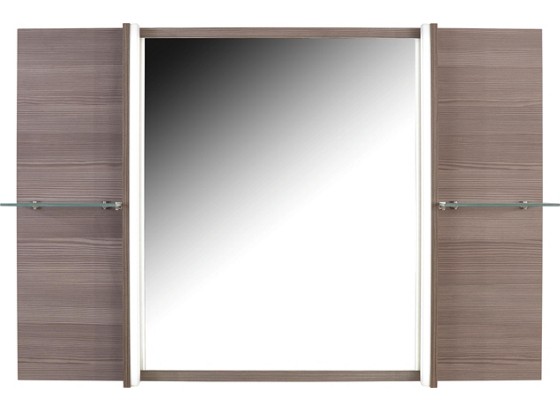 Zrcadlo Avensis - bronzová, Moderní, dřevěný materiál/sklo (120/80/17cm) - LUCA BESSONI Zrcadlo Avensis - bronzová, Moderní, dřevěný materiál/sklo (120/80/17cm) - LUCA BESSONI