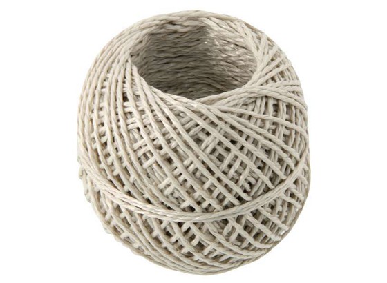 Zsinór Gomolyagban - világosbarna, konvencionális, textil (500cm) Zsinór Gomolyagban - világosbarna, konvencionális, textil (500cm)