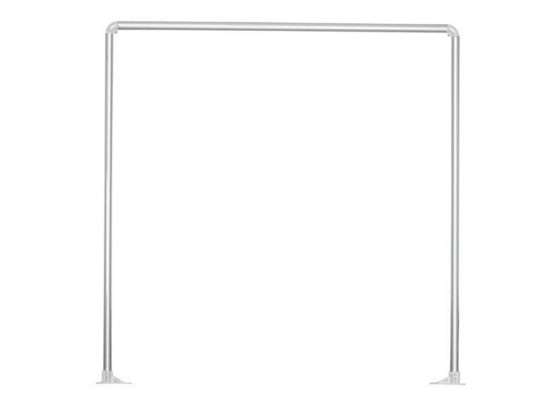 Zuhanyfüggöny Rúd Hilde - ezüst színű, konvencionális, fém (91cm) Zuhanyfüggöny Rúd Hilde - ezüst színű, konvencionális, fém (91cm)