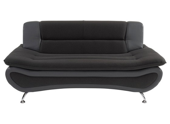 Zweisitzer-sofa Atlantis - sivá/antracitová, Moderný, textil (166/81/89cm) Zweisitzer-sofa Atlantis - sivá/antracitová, Moderný, textil (166/81/89cm)