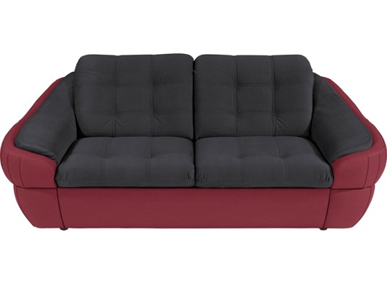 Zweisitzer-sofa Infinity - Rot/Schwarz, MODERN, Textil (178/76-86/100cm) Zweisitzer-sofa Infinity - Rot/Schwarz, MODERN, Textil (178/76-86/100cm)