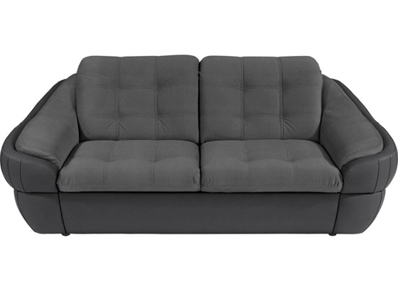 Zweisitzer-sofa Infinity - Schwarz/Grau, MODERN, Textil (178/76-86/100cm) Zweisitzer-sofa Infinity - Schwarz/Grau, MODERN, Textil (178/76-86/100cm)