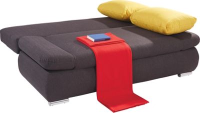 Sofa Cannes - siva, Moderno, tekstil (202/97/71cm)