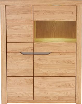 Vitrina Vitrina - Moderno, staklo/drvni materijal (96/136/38cm)