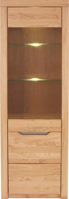 Vitrina Vitrina - Moderno, staklo/drvni materijal (64/197/38cm)